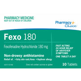 PC Fexofenadine Tab 180mg 10 NF